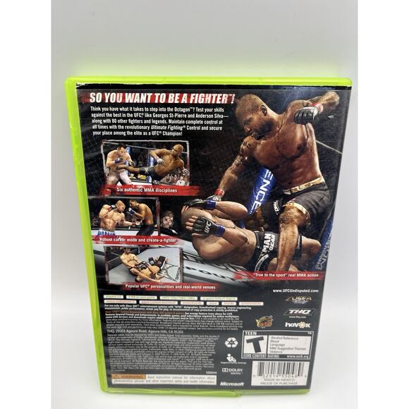 UFC 2009 Undisputed - Xbox 360 - Complete and Tested! - Picture 2 of 8